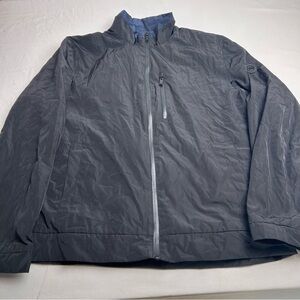 MK Packable Windbreaker Stylish Men's Black Jacket